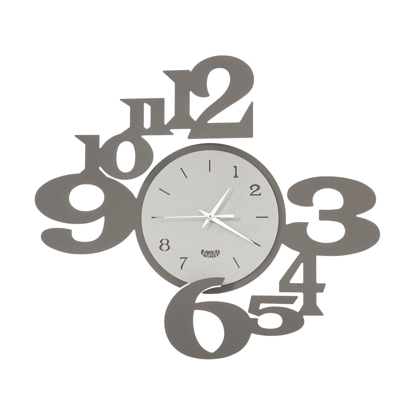 Orologio da parete di design a chiasmo King Arti E Mestieri
