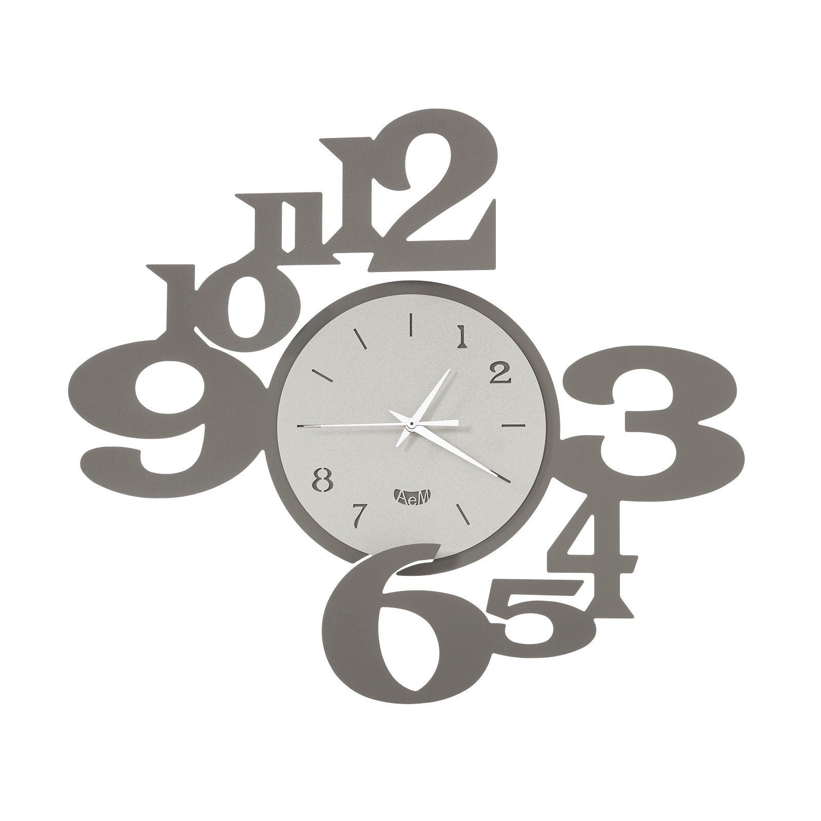 Orologio da parete di design a chiasmo King Arti E Mestieri