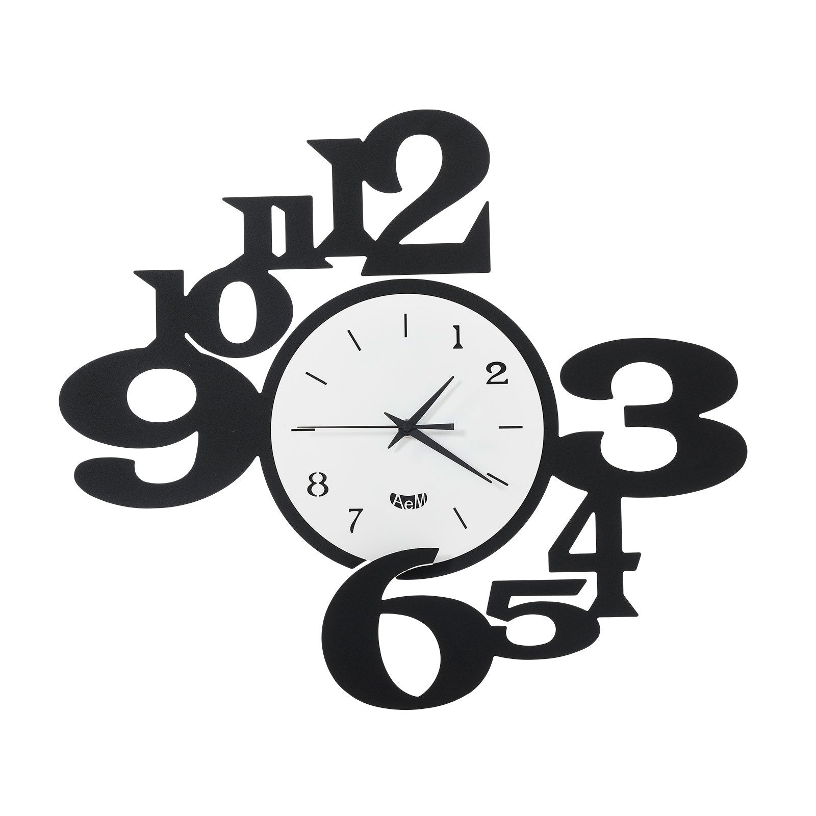 Orologio da parete di design a chiasmo King Arti E Mestieri