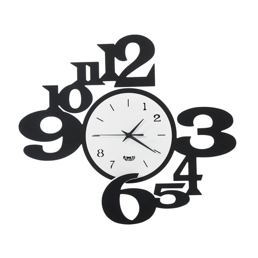 Orologio da parete di design a chiasmo King Arti E Mestieri