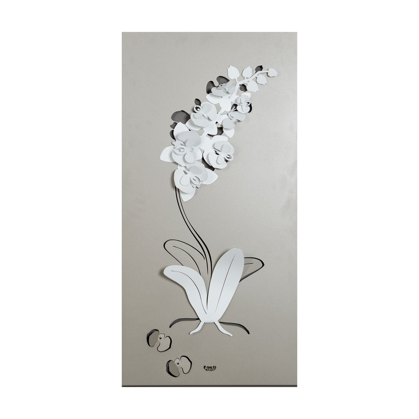 Pannello decorativo moderno Orchidea Arti E Mestieri