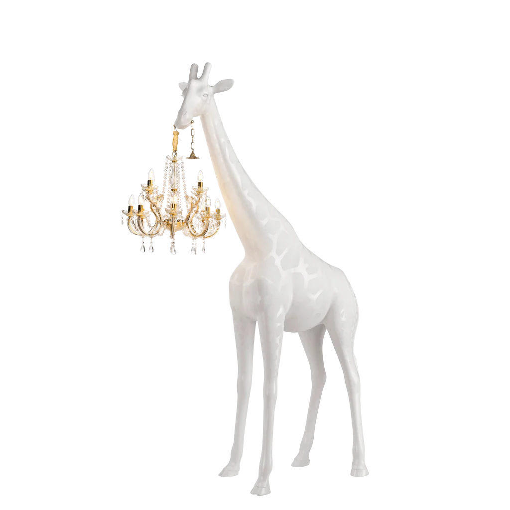 Giraffe in Love Lamp M - Indoor White