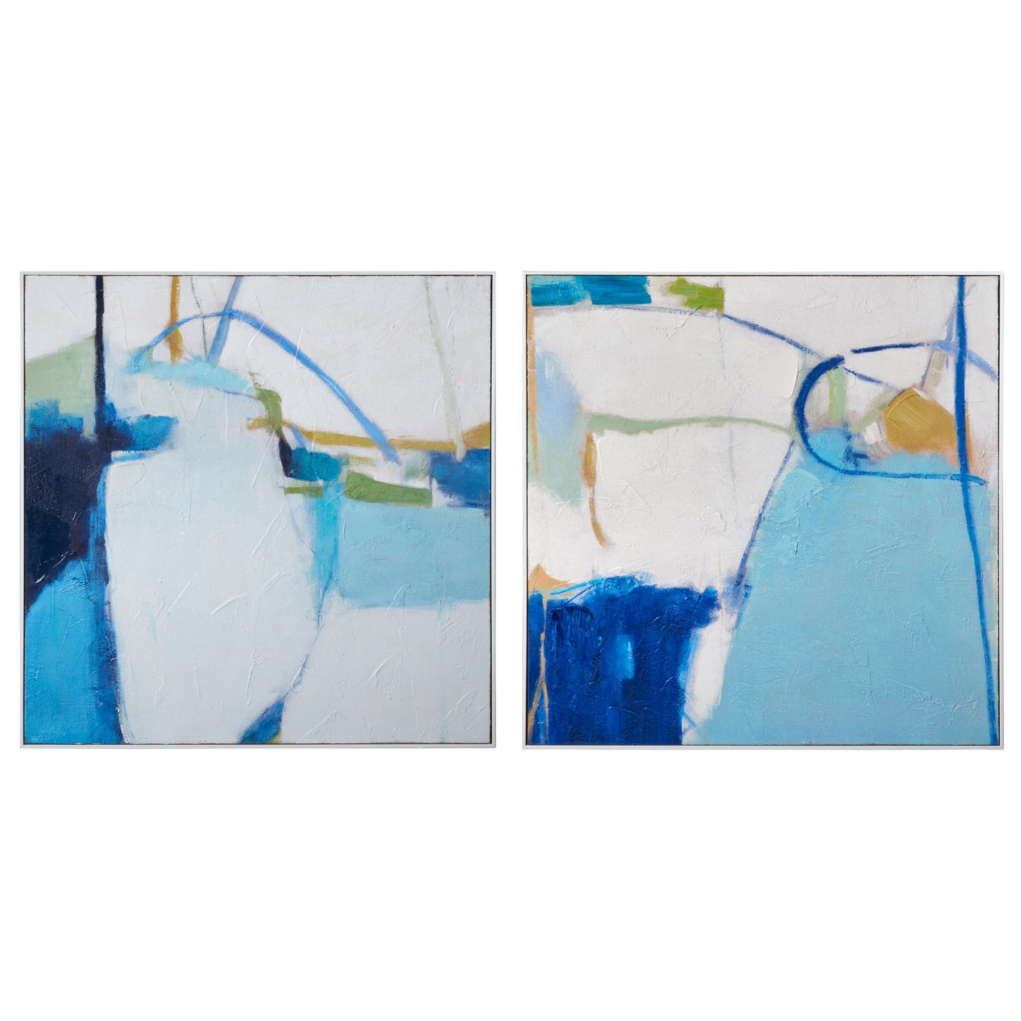 Quadro 100x100 con cornice - set 2 pz