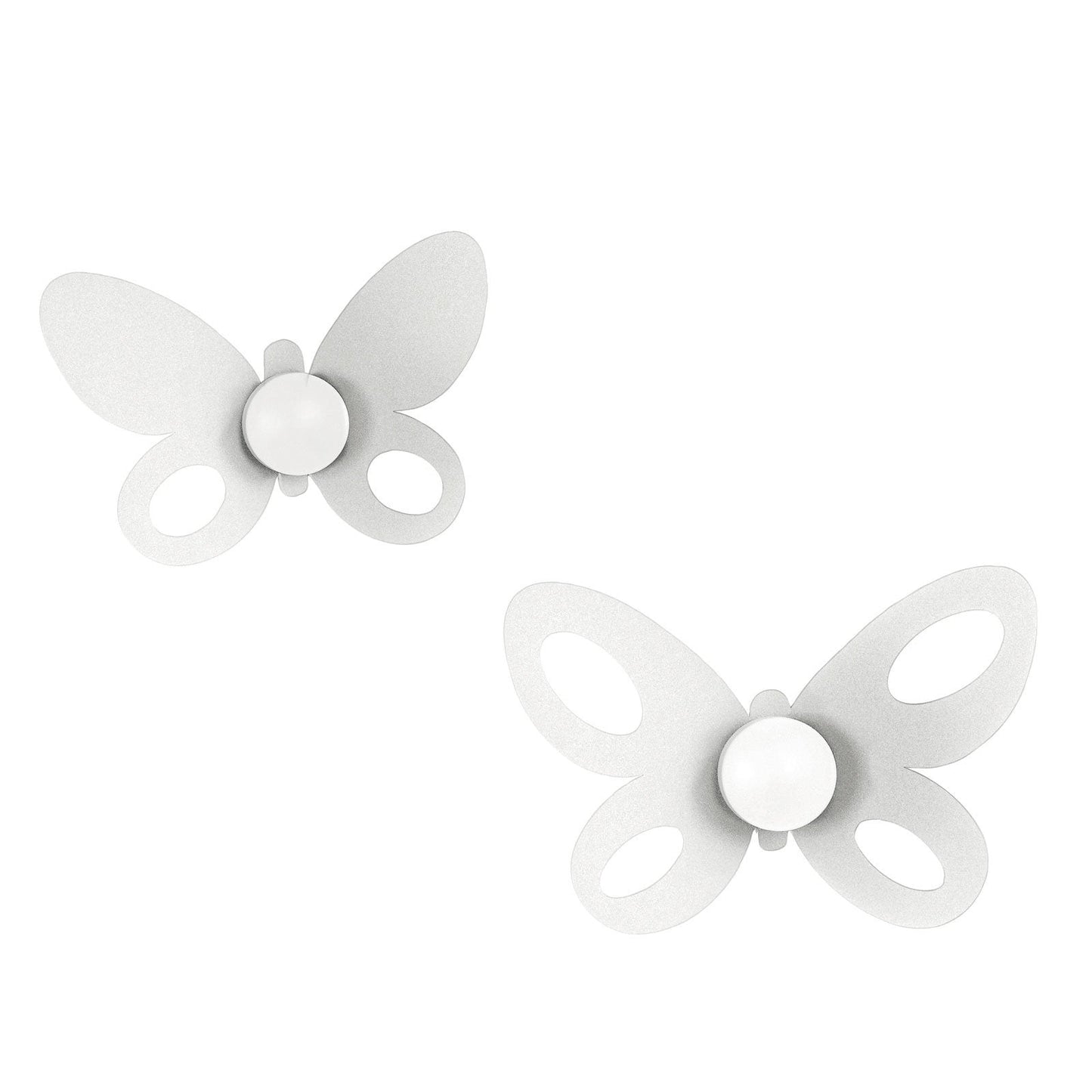 Set ganci appendiabiti di design Butterfly (2pz) Arti E Mestieri