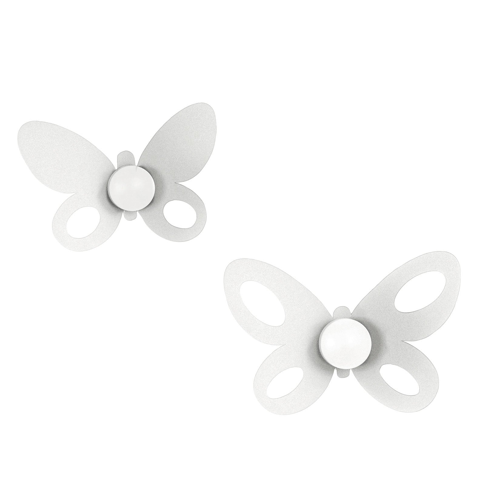 Set ganci appendiabiti di design Butterfly (2pz) Arti E Mestieri
