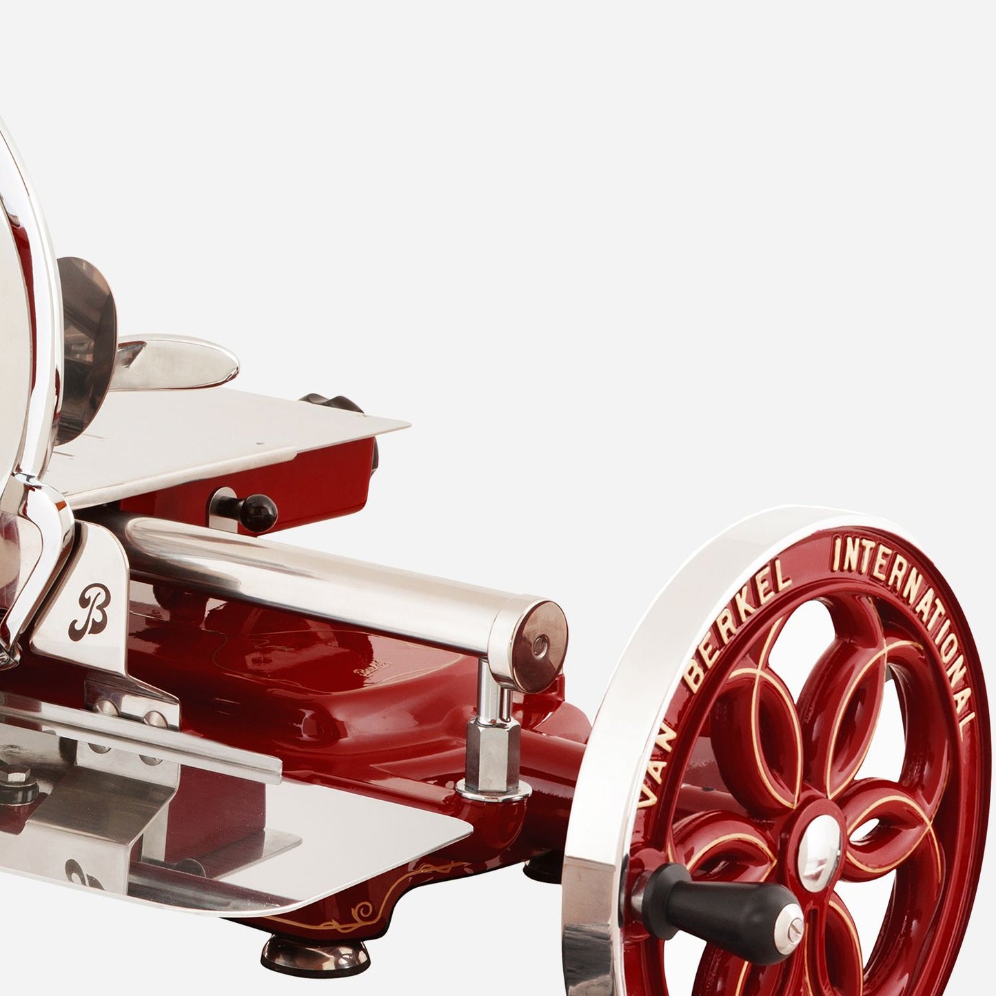 Affettatrice manuale a volano B114 Rosso