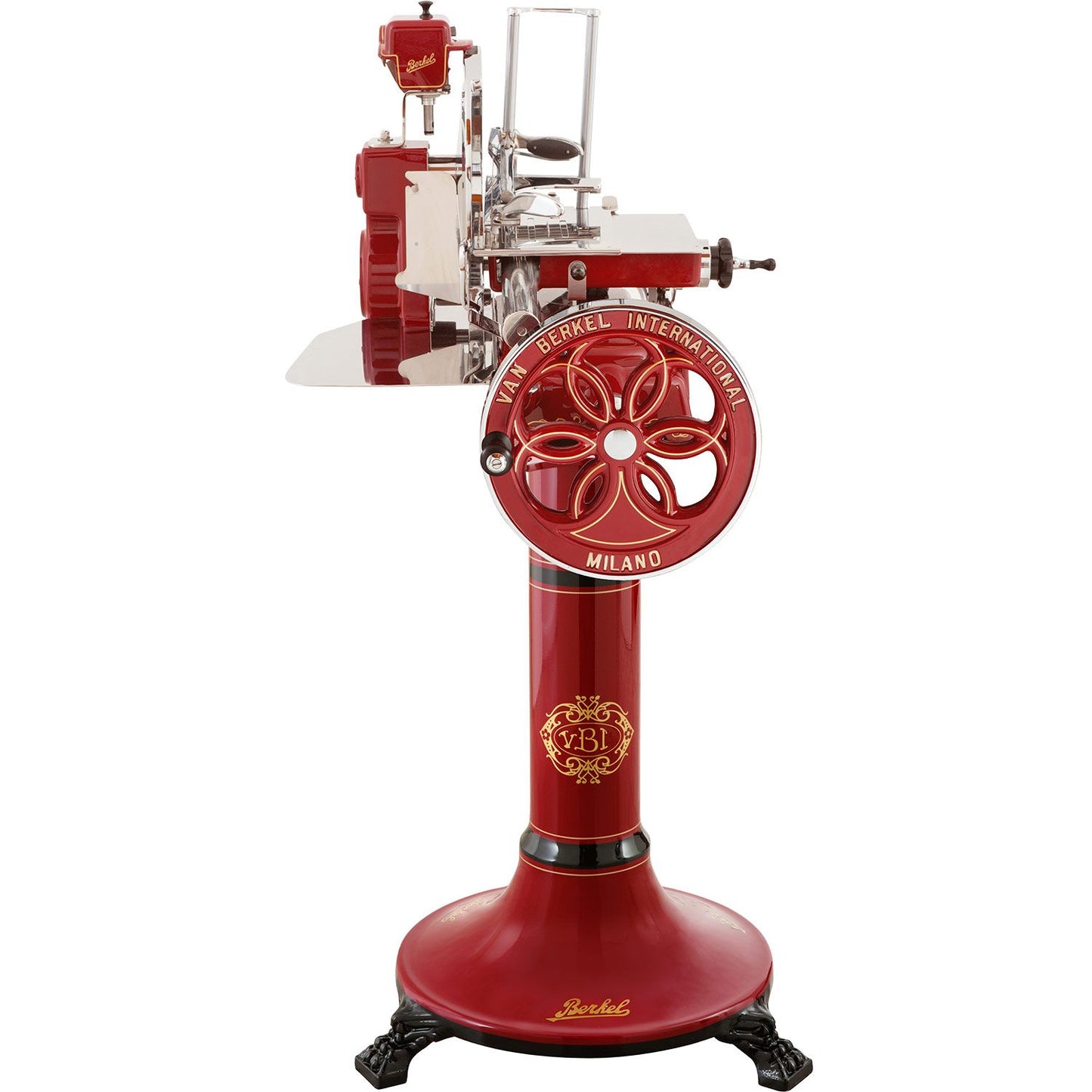 Affettatrice manuale a volano B114 Rosso