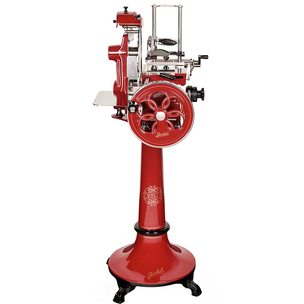 Affettatrice manuale a volano domestica B2 Rosso