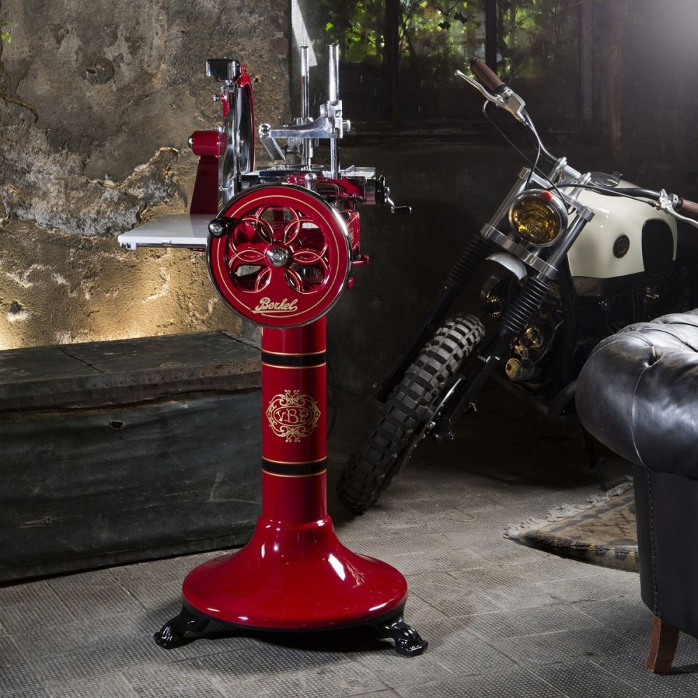 Piedistallo per Affettatrice manuale a volano P15 Rosso