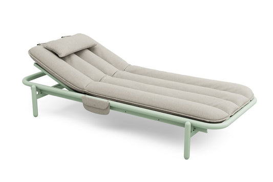 Lettino prendisole Daybed da esterno Verde