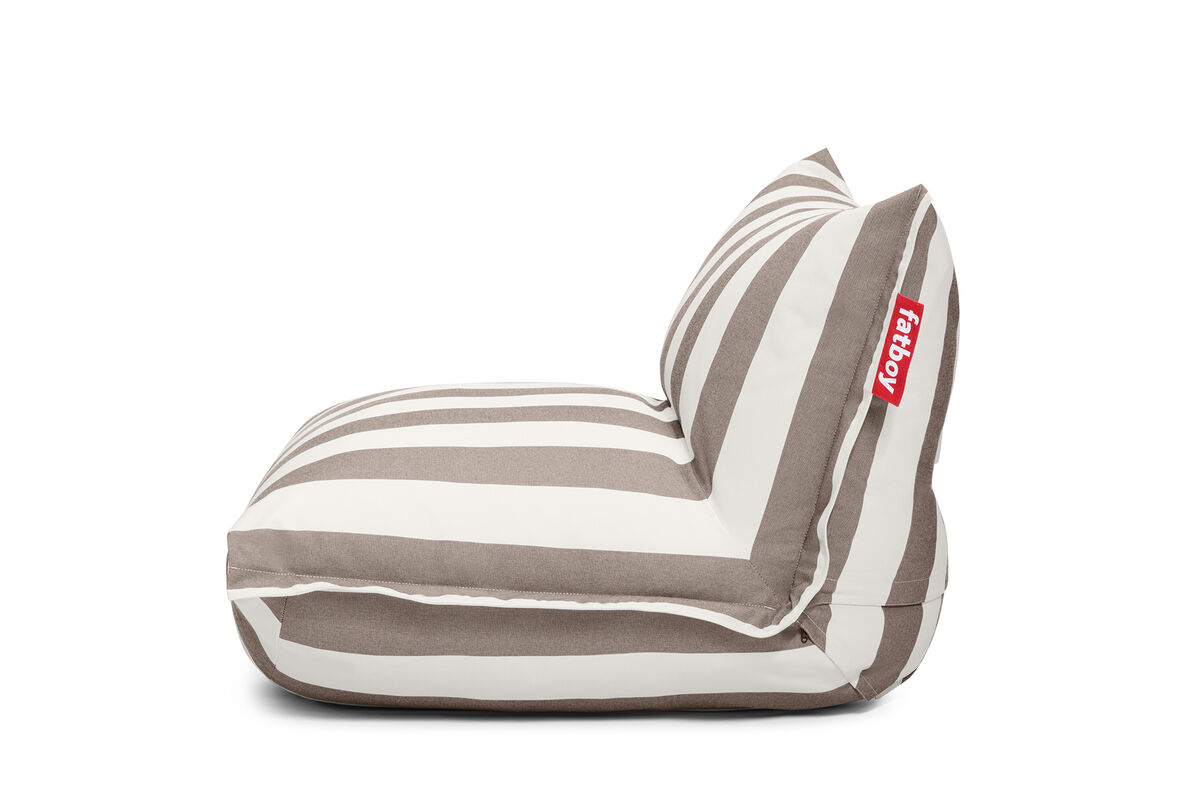 Poltrona lounge da esterno BonBaron Stripe Cacao