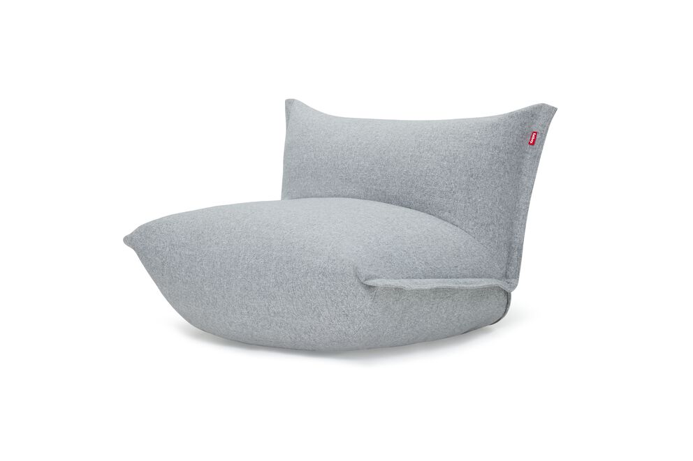 BonBaron Slim Boucle Poltrona lounge, grigio
