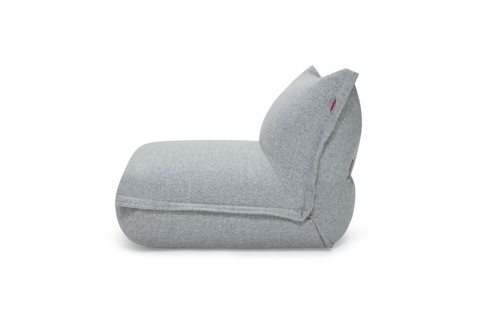 BonBaron Slim Boucle Poltrona lounge, grigio