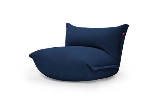 The BonBaron Slim Cord Poltrona lounge, blu