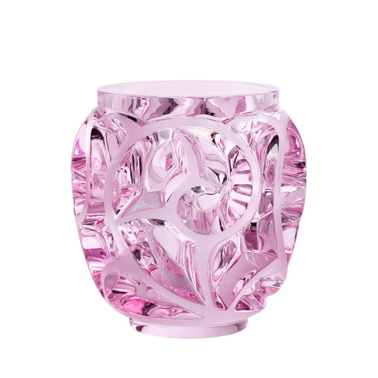 Tourbillons Vaso Grande in cristallo rosa