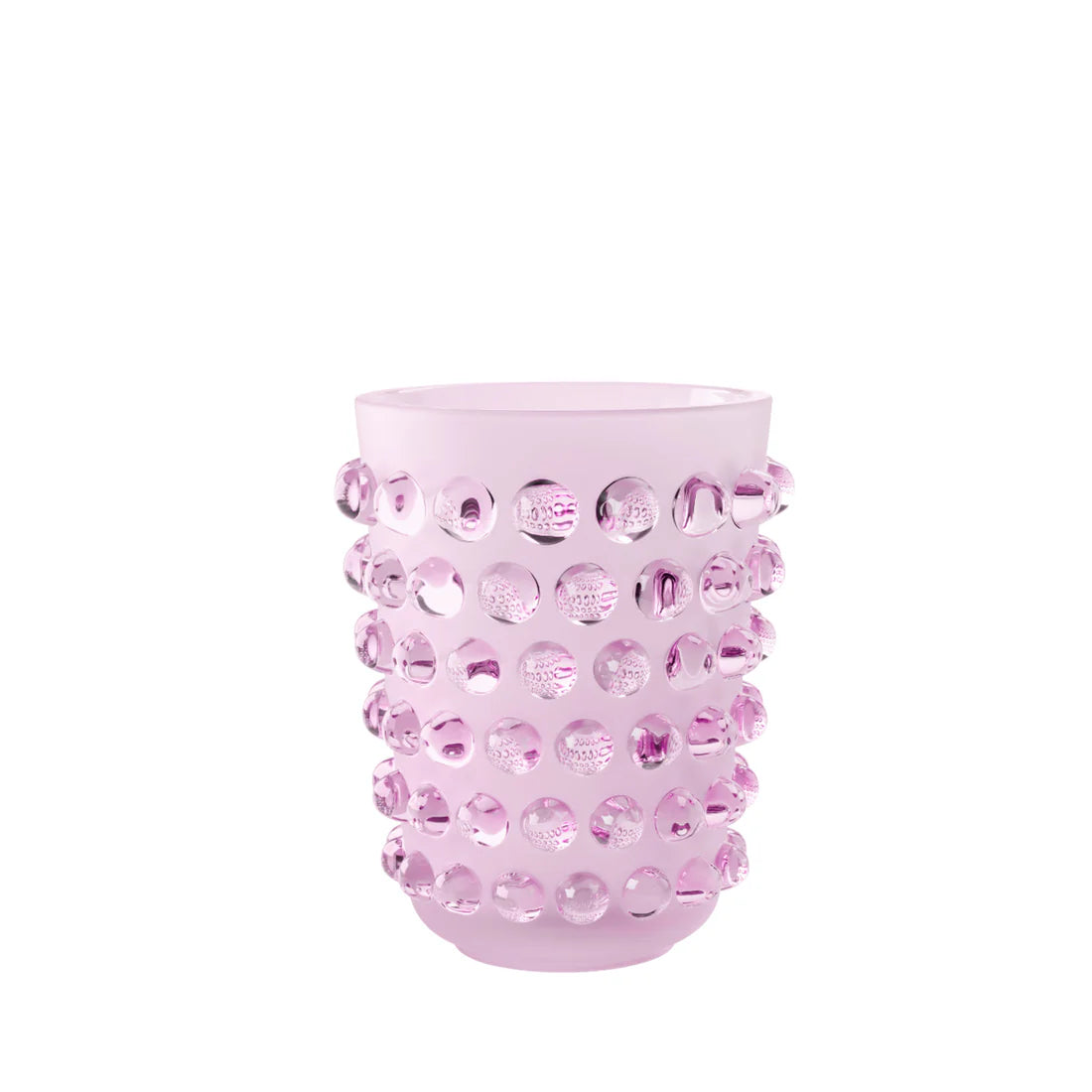 Iconic Mossi Vase Crystal rosa