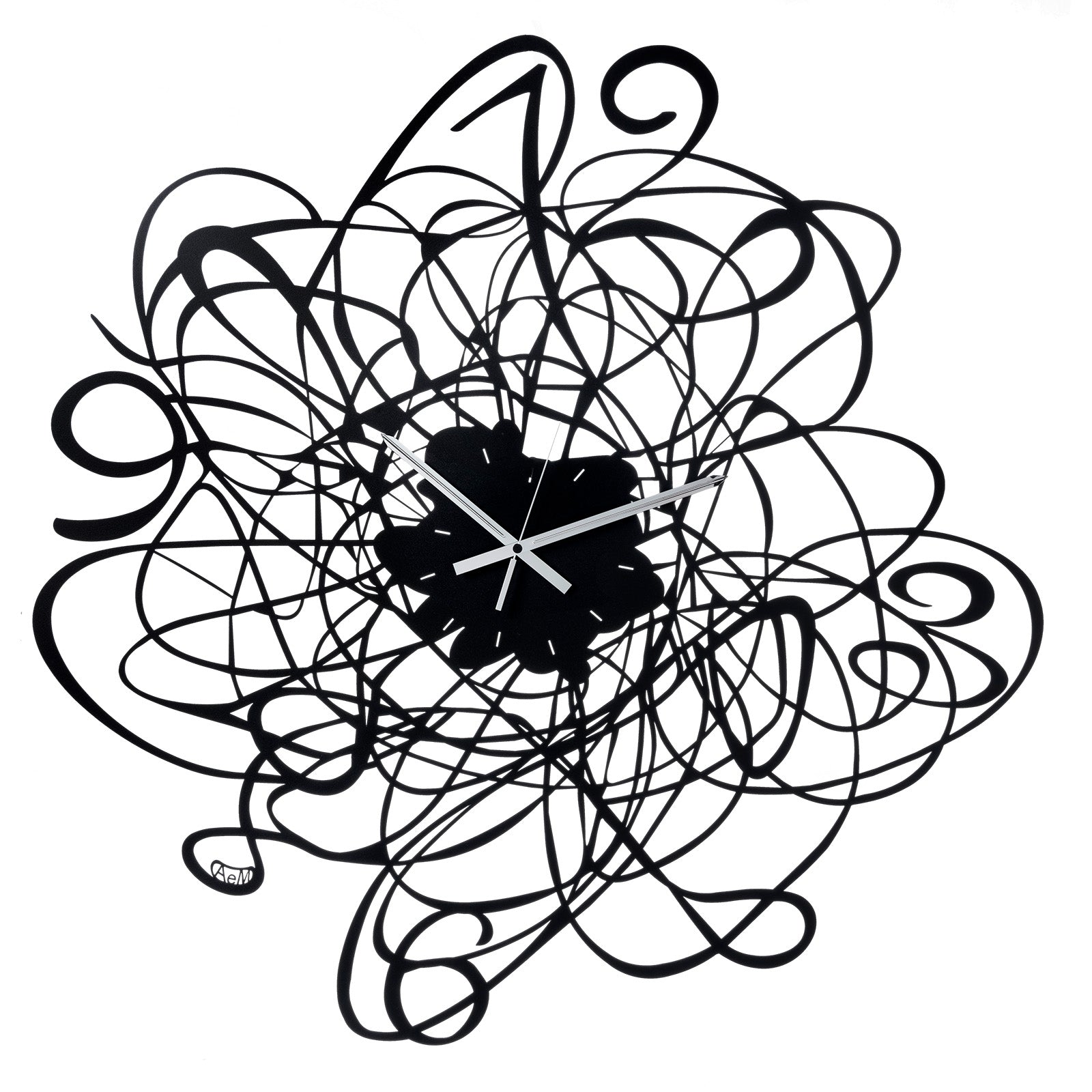 Orologio da parete di design Big Doodle Arti E Mestieri