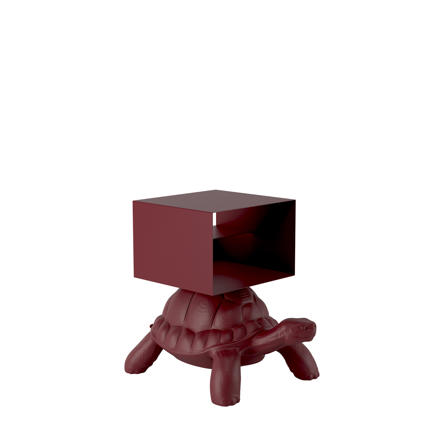 Tavolino Tartaruga Carry Indian Red
