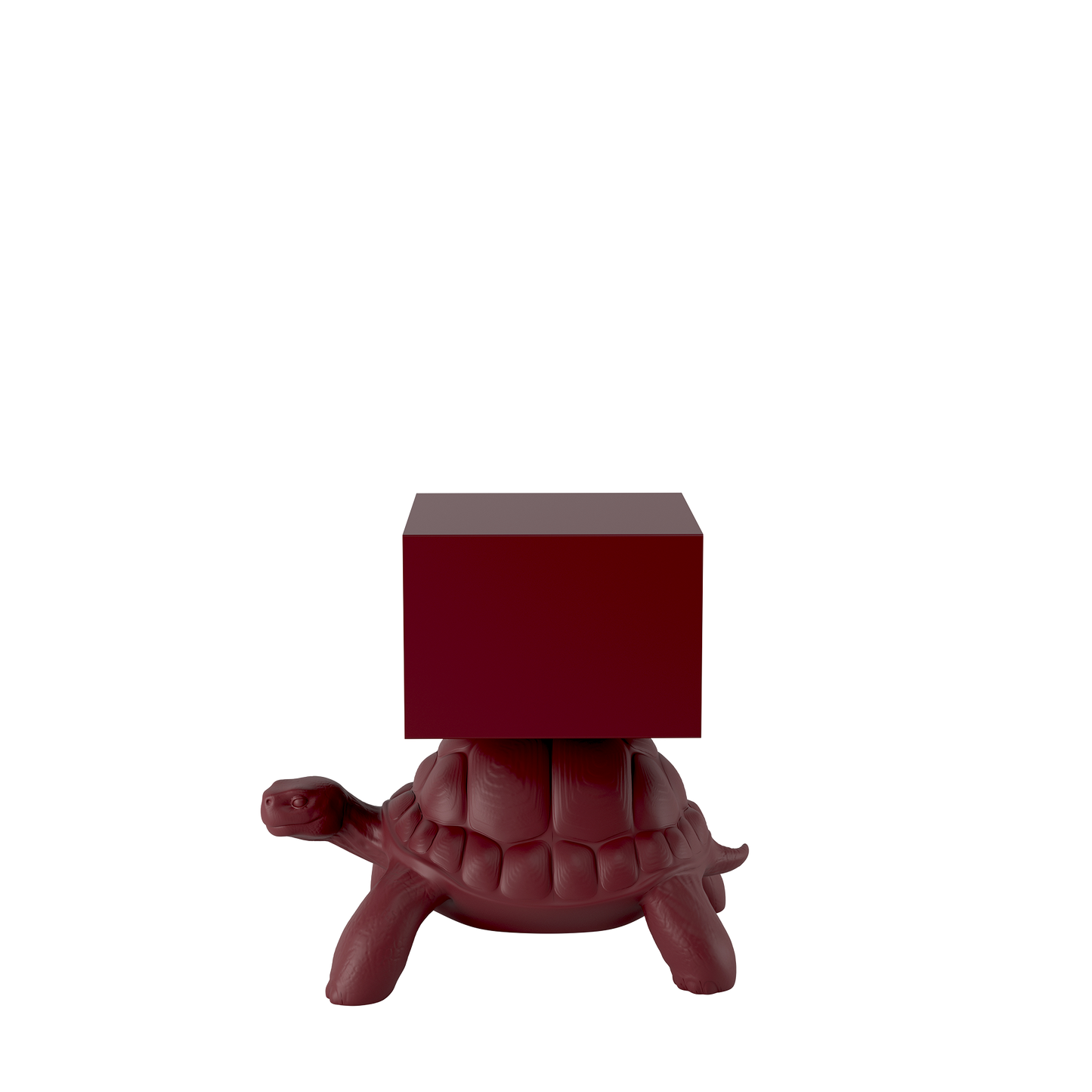 Tavolino Tartaruga Carry Indian Red