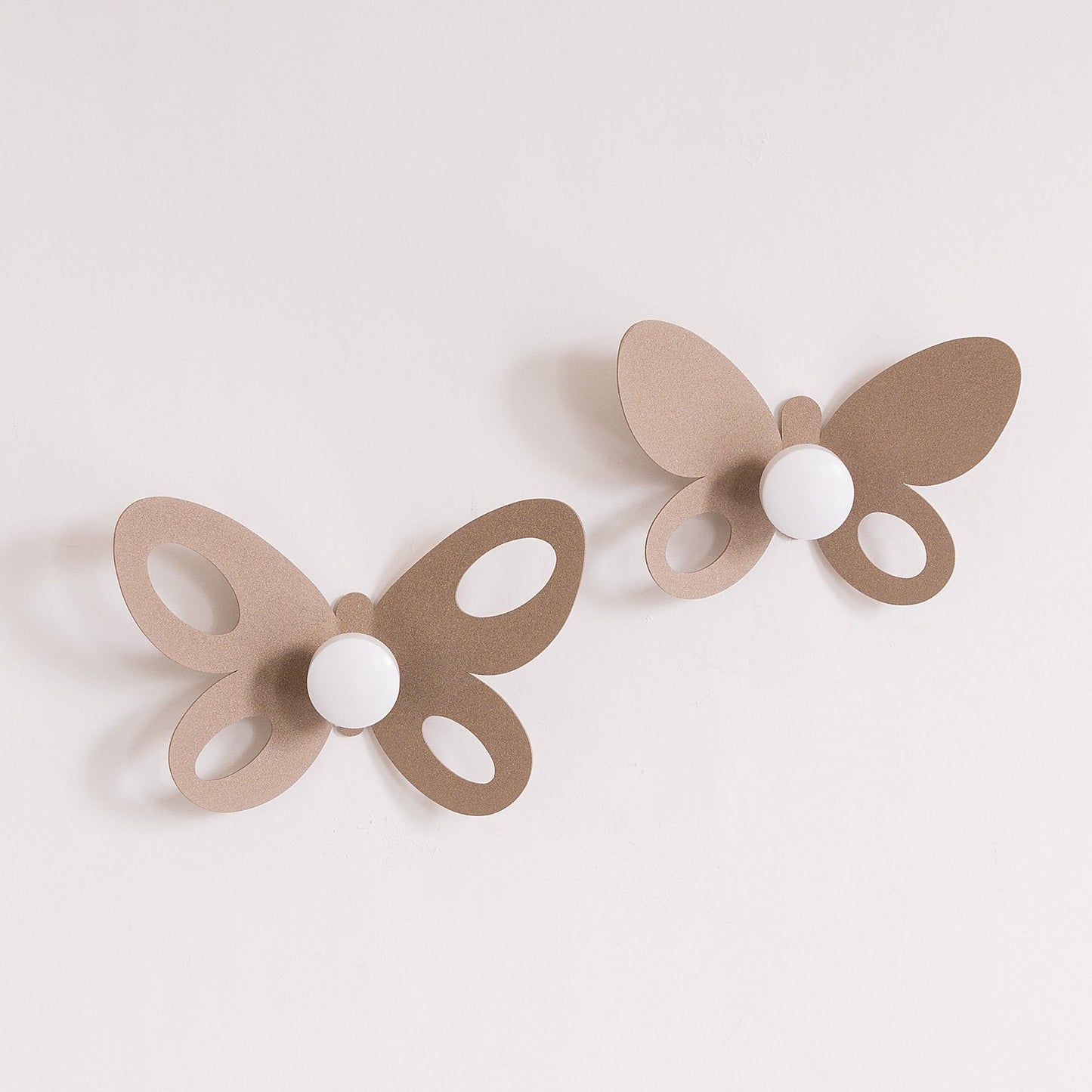 Set ganci appendiabiti di design Butterfly (2pz) Arti E Mestieri