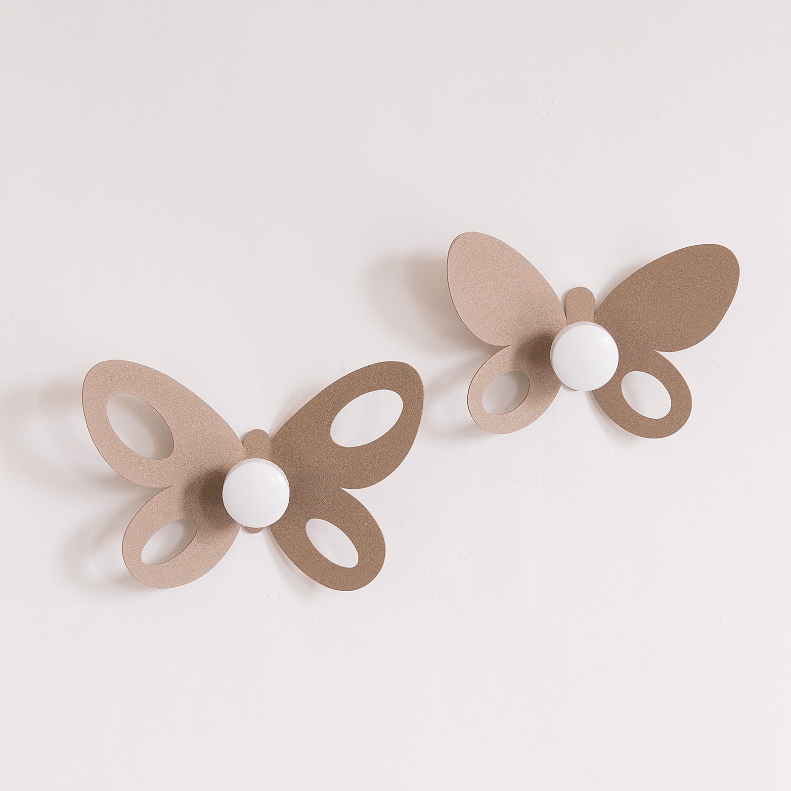 Set ganci appendiabiti di design Butterfly (2pz) Arti E Mestieri