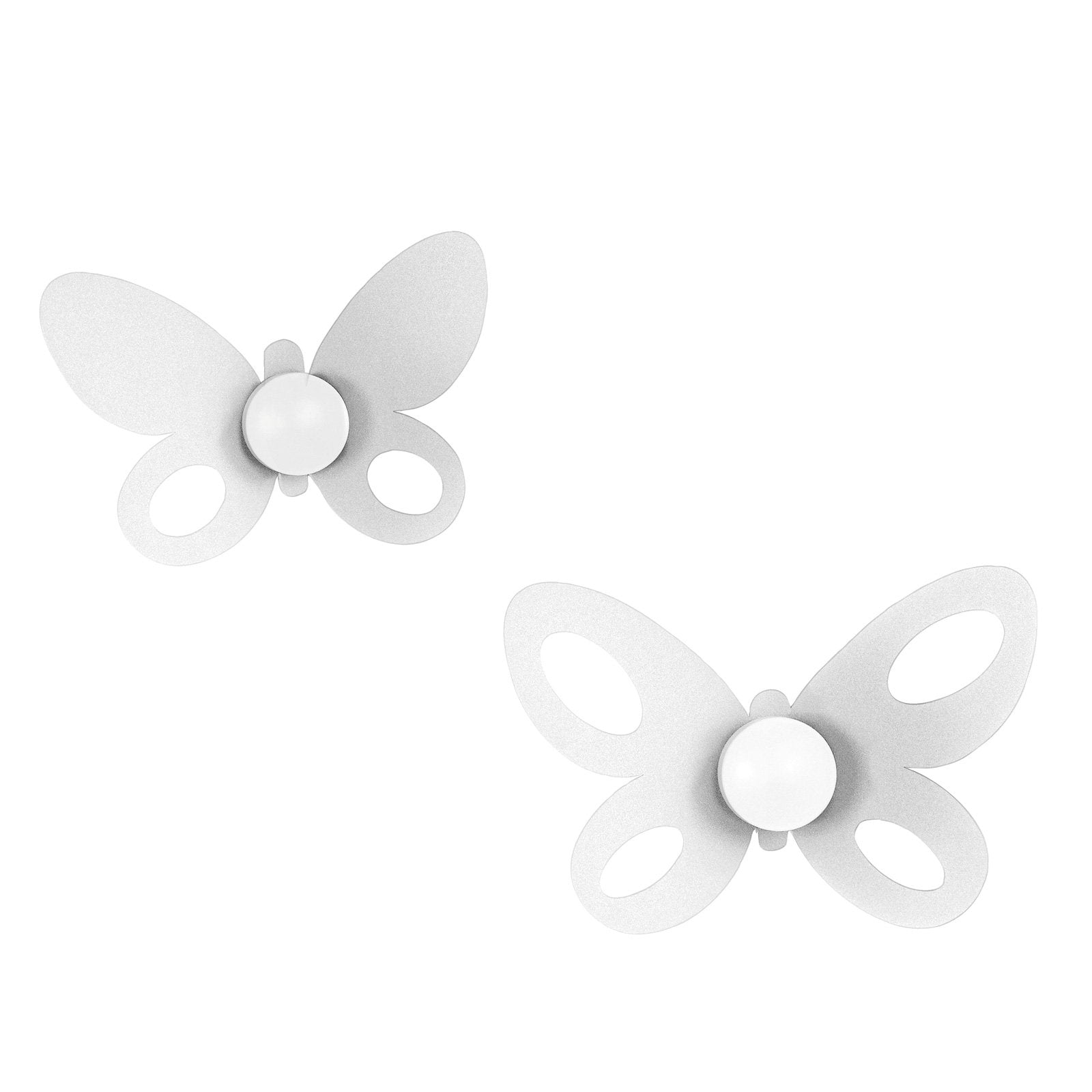 Set ganci appendiabiti di design Butterfly (2pz) Arti E Mestieri